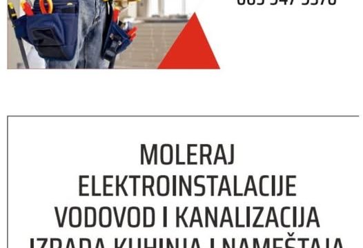 Kućni majstor Beograd – moler, električar, vodoinstalater i montaža