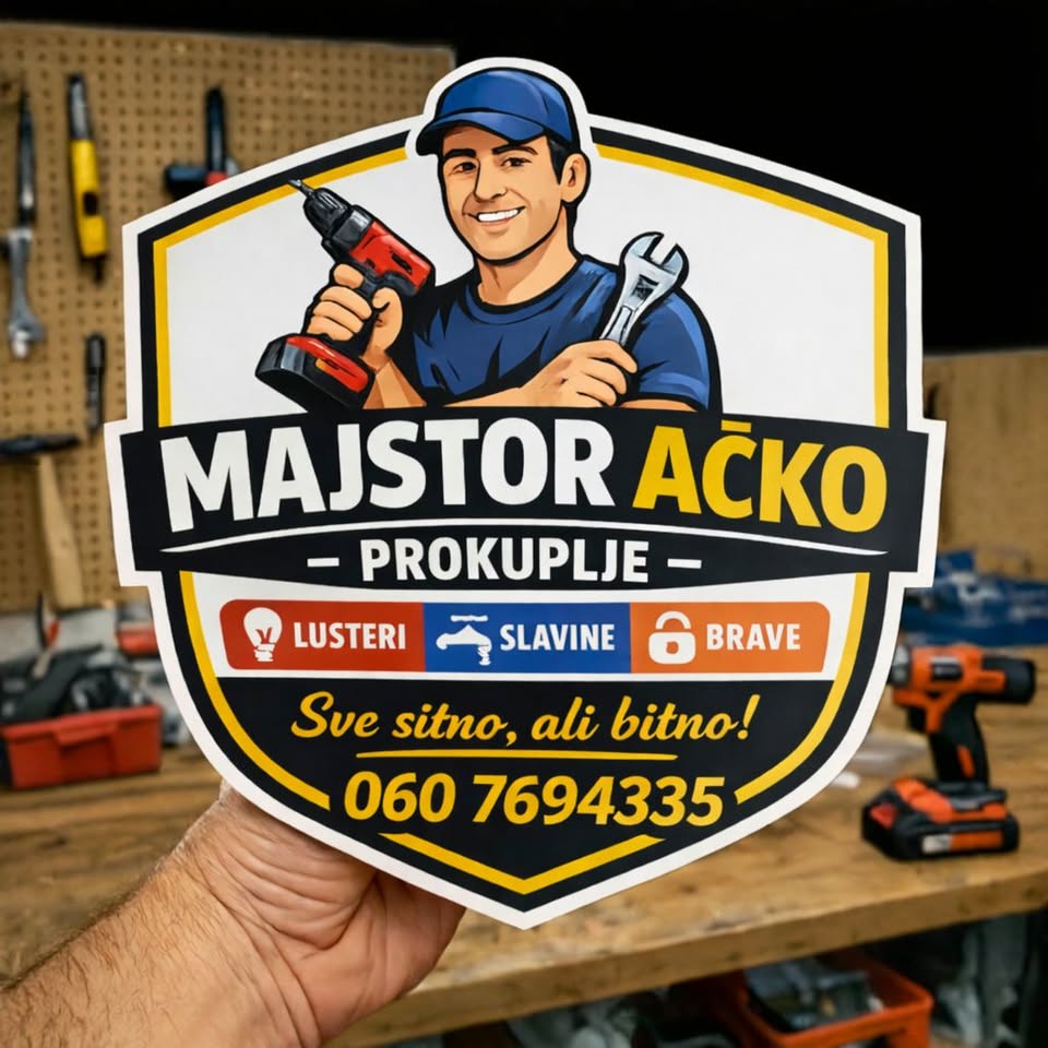Majstor Ačko Prokuplje – servis i sitne kućne popravke, lusteri, slavine i brave