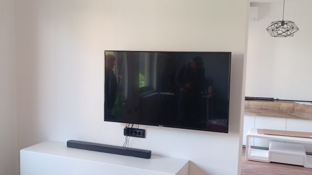 završena adaptacija stana TV zid moler gips Niš