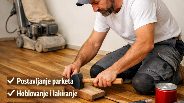 Majstor za parket Niš – Postavljanje parketa, hoblovanje i lakiranje | Brodski pod
