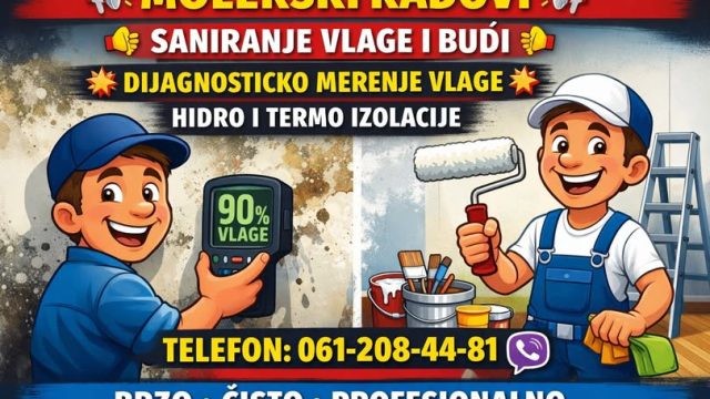 Molerski radovi Beograd