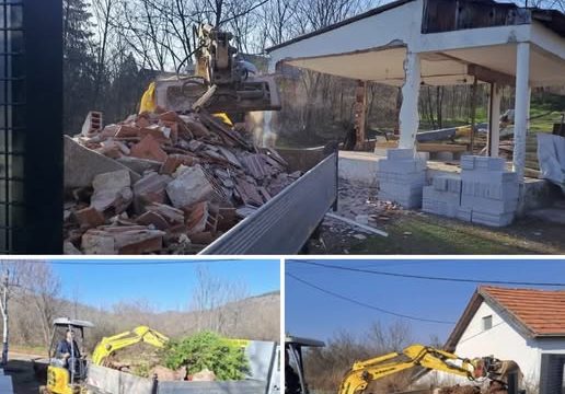 Odvoz zemlje i šuta Niš – Mini bager rušenje i dovoz peska, šodera