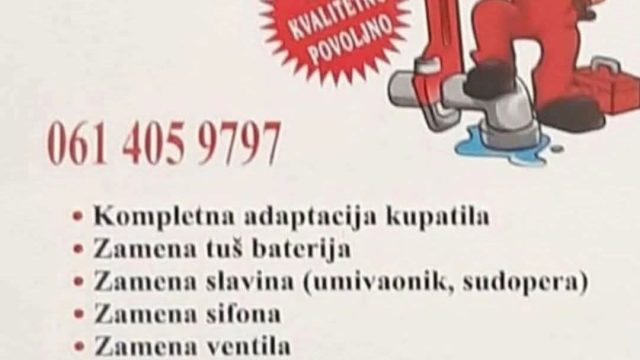 Vodoinstalater – besplatan dolazak, brzo i povoljno