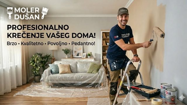 Krečenje, farbanje i kućne popravke