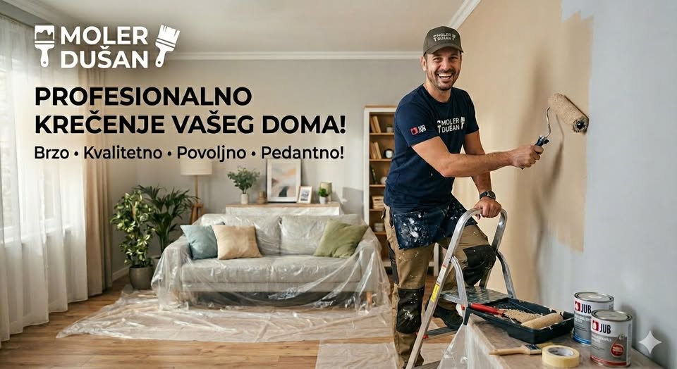 Krečenje, farbanje i kućne popravke