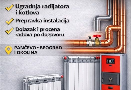 Majstor za grejanje Pančevo i Beograd