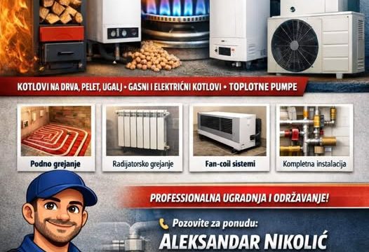 Instalacija sistema za grejanje – Niš i okolina